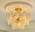 creamy white warm lovely pearl chain glass light fixture european style french stylish vintage house bedroom must have instagood