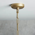 Leyland Round Living Room Glass Chandelier-Momo Lighting