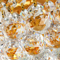 Gold Luxury Empire Foyer K9 Crystal Chandelier D19.7