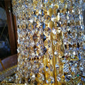 Gold Luxury Empire Foyer K9 Crystal Chandelier D19.7