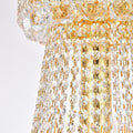 Luxury Crystal Chandelier for Grand Villa Hall and Duplex Staircase Lighting