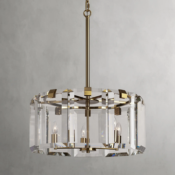 Modern Amaya Round Chandelier-Momo Lighting