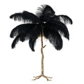 Modern Designer Ostrich Feather Table Lamp H31.5