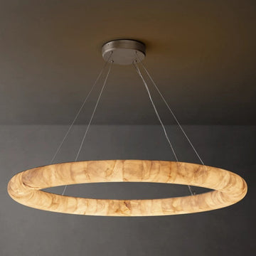 Rivage Lisse Round Chandelier 61″