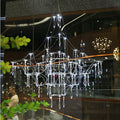 Romantic Event Art Decor K9 Crystal Pendant Light D39.4