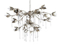 Viticcio Round Silver Chandelier-Momo Lighting