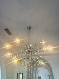 Viticcio Round Silver Chandelier-Momo Lighting