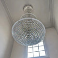 Luxury Crystal Chandelier for Grand Villa Hall and Duplex Staircase Lighting