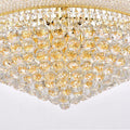 Luxury Crystal Chandelier for Grand Villa Hall and Duplex Staircase Lighting