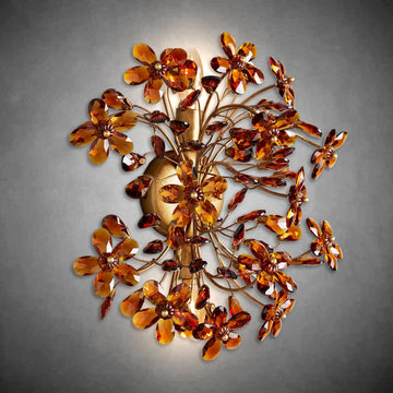 Fiore Colored 2-Light Wall Sconce 14"H