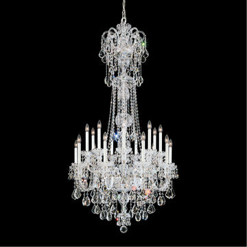 Oldie 23-light Crystal chandelier 36"