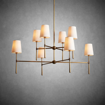 Rhodes 2-Tier Round Chandelier