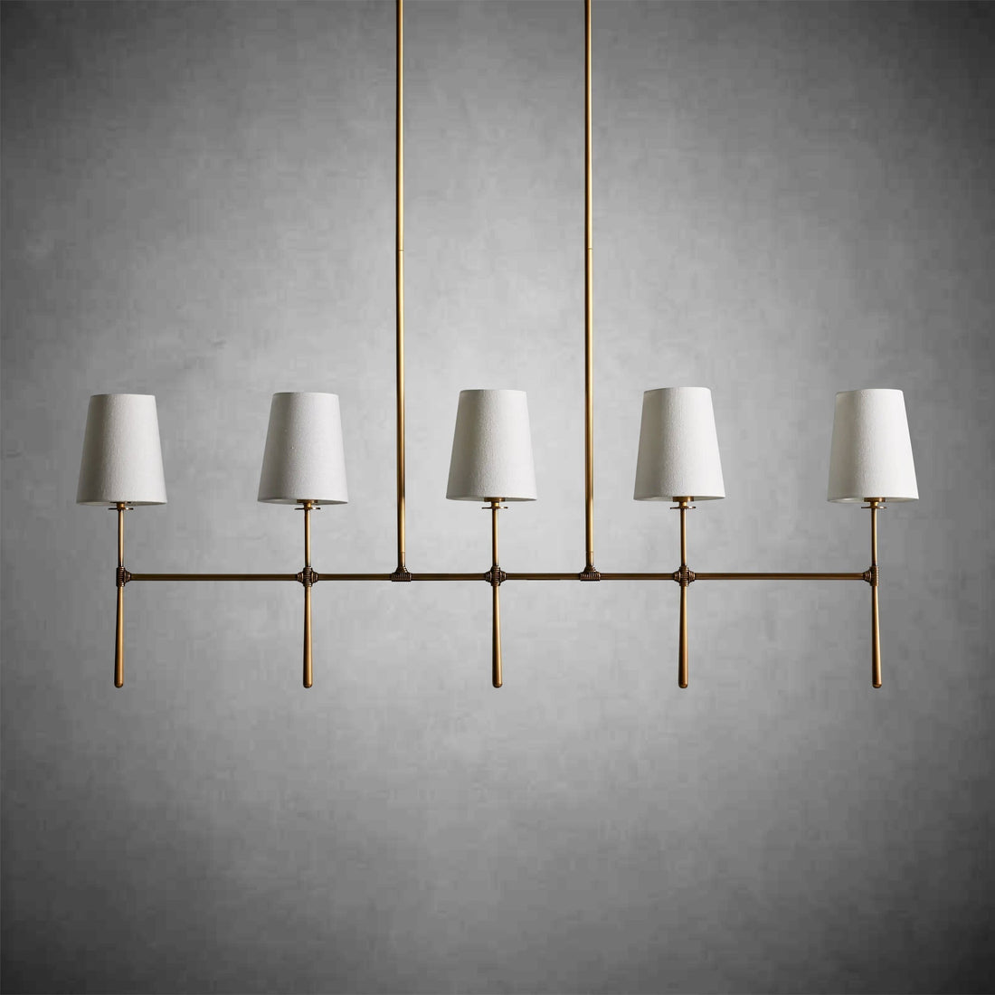 Rhodes Linear Chandelier 5/6 Light