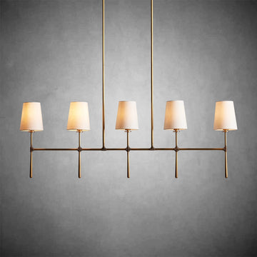 Rhodes Linear Chandelier 5/6 Light