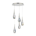 Hibiscus LED Multi Light Pendant Light in Detail.