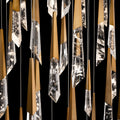 Solitude Square LED Multi Pendant Light in Detail.