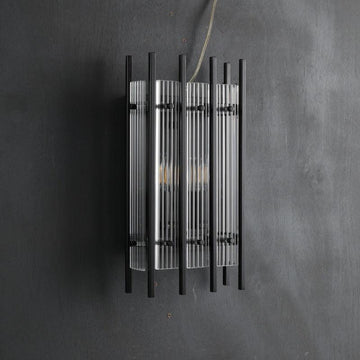 Marisol Glass Rectangular Wall Sconce