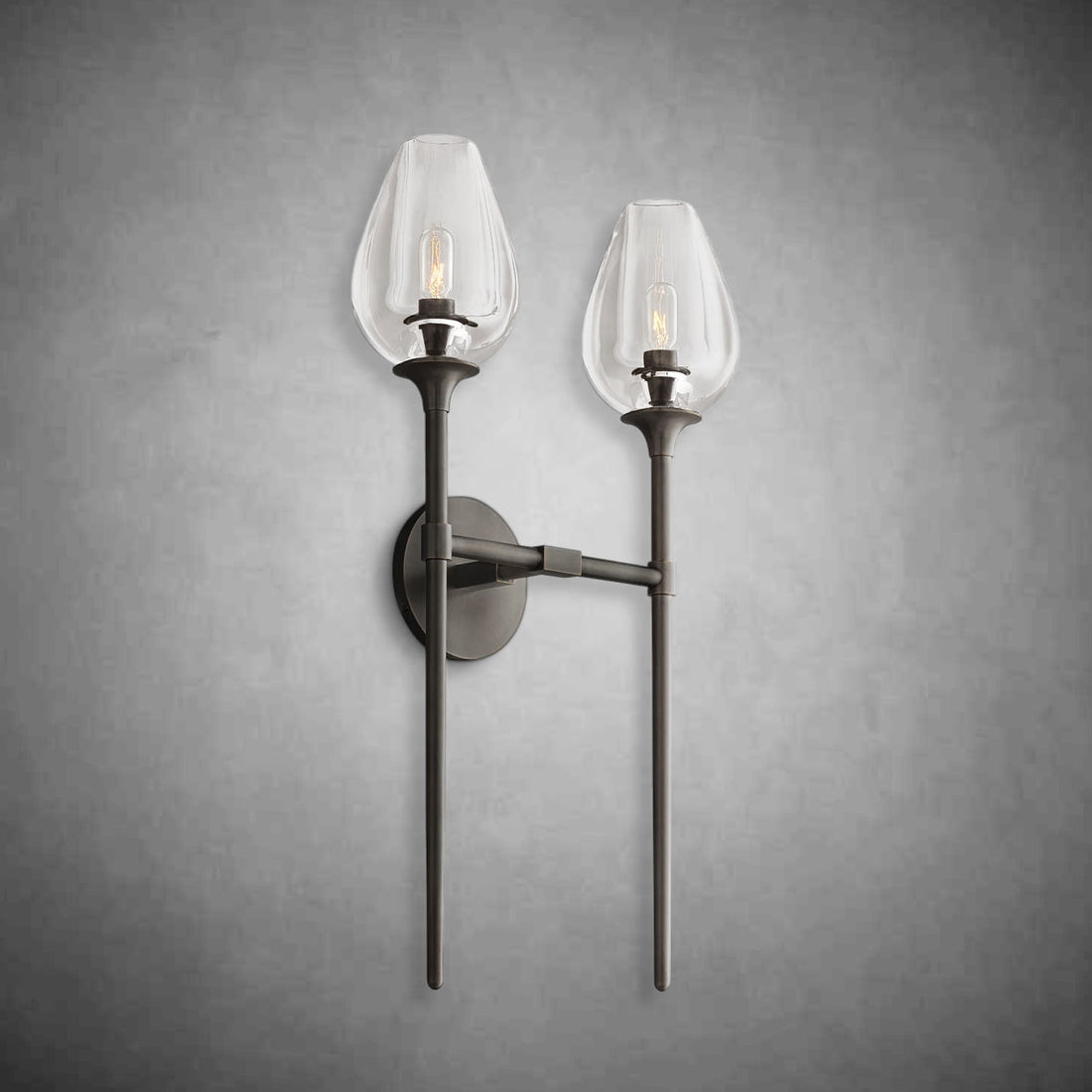 Tulipa Double Wall Lamp 24"H